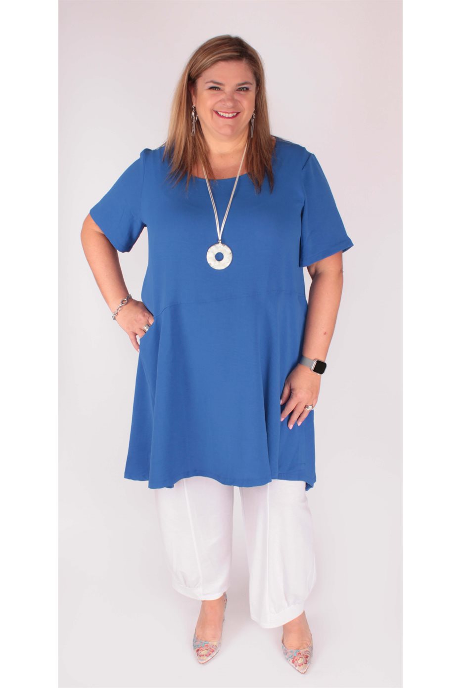 Nastasia Blue Tunic / Dress 